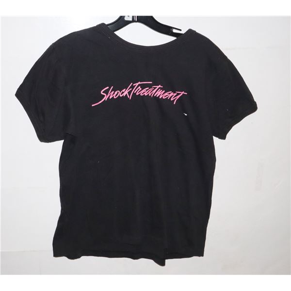 #956 VINTAGE T-SHIRT XL RADIO SHOCK TRATMENT 1980S