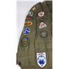 Image 3 : #976 VINTAGE JACKET W/ 21 PATCHES 408 RCAF + ARMY