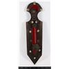 Image 1 : #1119 SMALL 1970'S WOOD METAL DISPLAY FLAIL