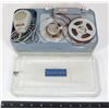 Image 1 : #1130 CLARION PORTABLE TAPE RECORDER 1950'S 1960'S