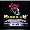 Image 2 : #1151 MCDONALD'S HAMBURGERS NEON SIGN WORKING