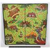 Image 1 : #1202 UNCLE WIGGILY GAME MILTON BRADLEY 1916 BOARD