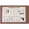 Image 1 : #1209 UNITED STATES .45 CAL M1911A1 INFO POSTER
