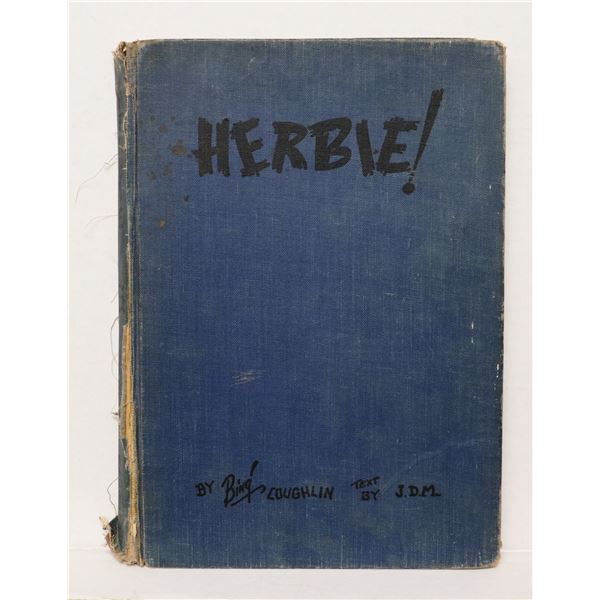 #1238 HERBIE! WW2 CANADIAN CARTOON BOOK 1940'S