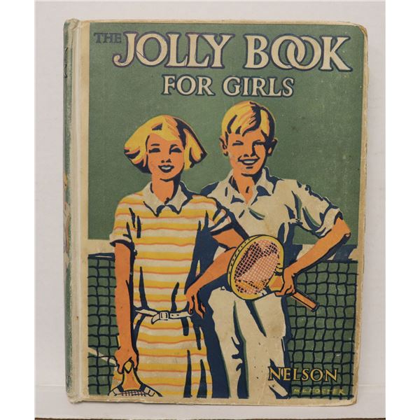 #1239 THE JOLLY BOOK FOR GIRLS HARDCOVER 1928