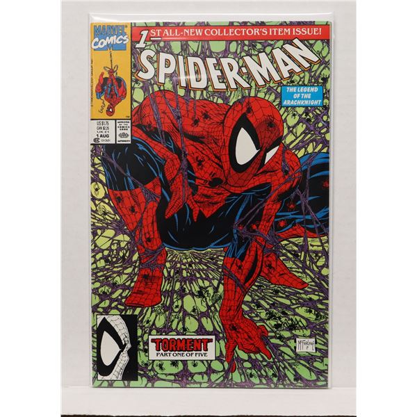 #1244 MARVEL COMICS SPIDER-MAN #1 AUG 1990 VARIANT