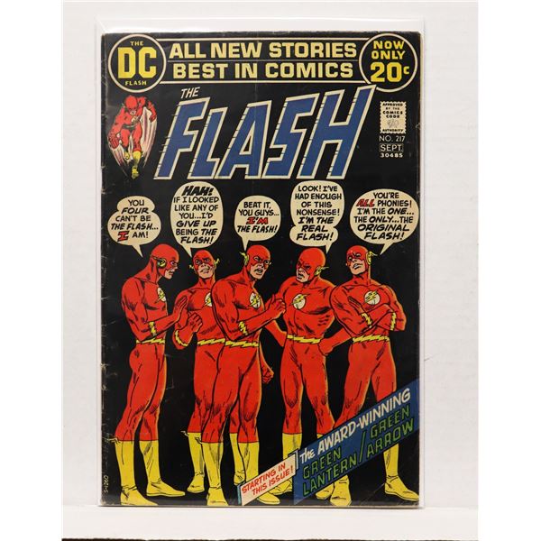 #1250 DC DETECTIVE COMICS THE FLASH #217 SEPT 1972