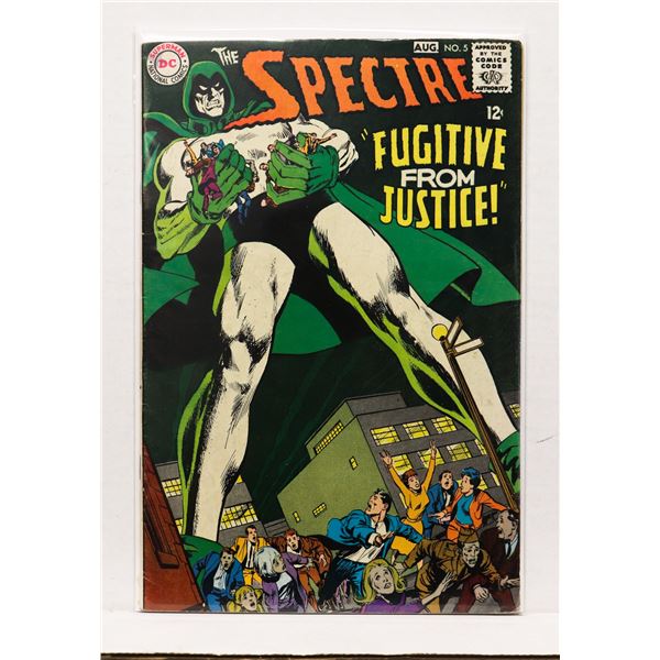 #1254 DC DETECTIVE COMICS THE SPECTRE! #5 AUG 1968