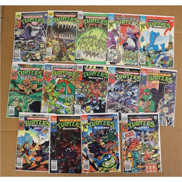 #1256  TEENAGE MUTANT NINJA TURTLES #1-#14 1989