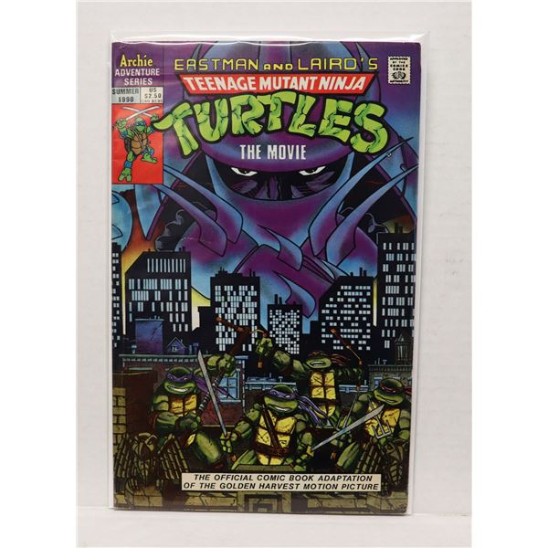 #1257 ARCHIE ADVENTURE COMICS TMNT THE MOVIE 1990