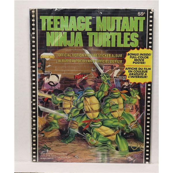 #1265 TEENAGE MUTANT NINJA TURTLES STICKER ALBUM