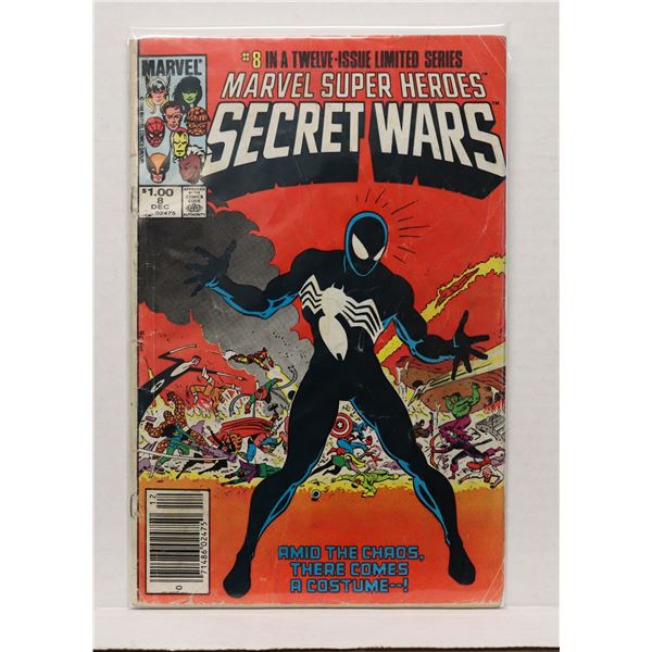 #1266 KEY MARVEL COMICS SECRET WARS #8 CANADIAN