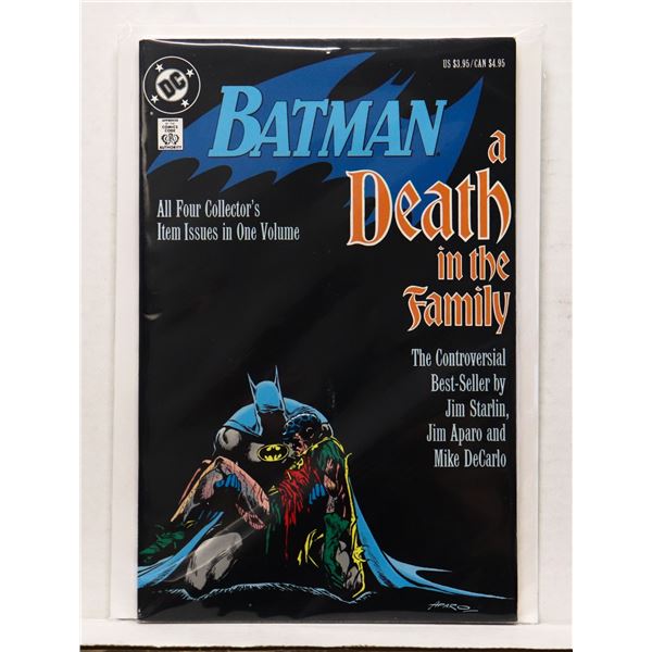 #1267 DC COMICS BATMAN A DEATH IN THE FAMILY 5TH