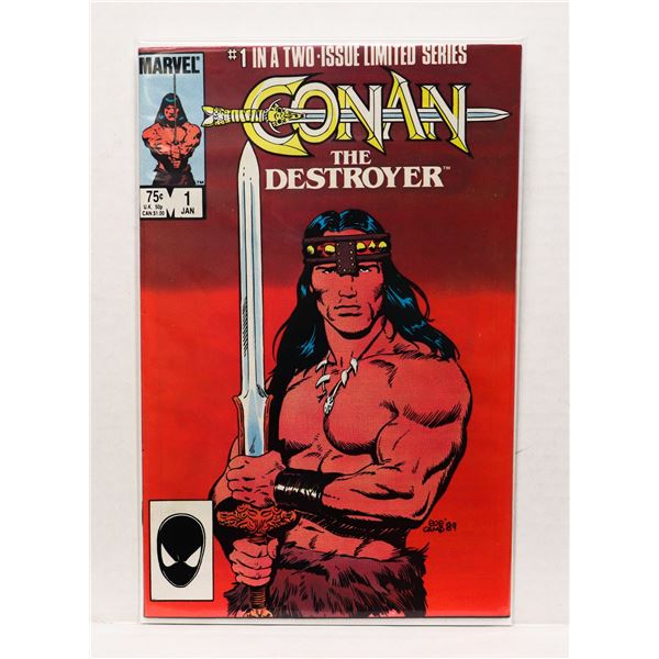 #1279 MARVEL COMICS CONAN THE DESTROYER #1 1985