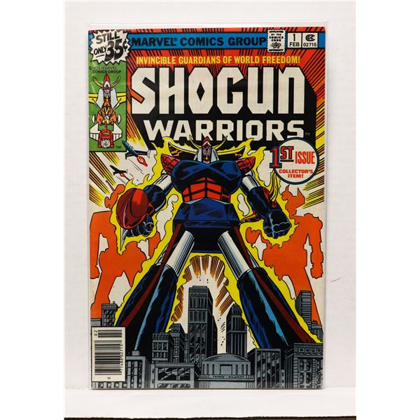 #1280 MARVEL COMICS SHOGUN WARRIORS #1 FEB 1979
