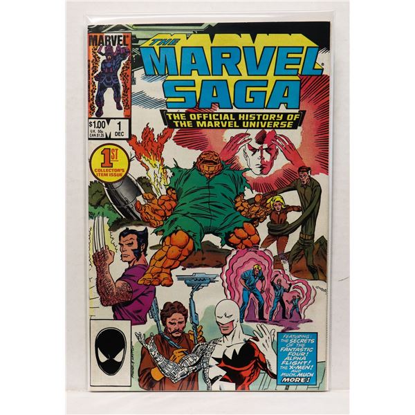 #1281 MARVEL COMICS MARVEL SAGA #1 1985