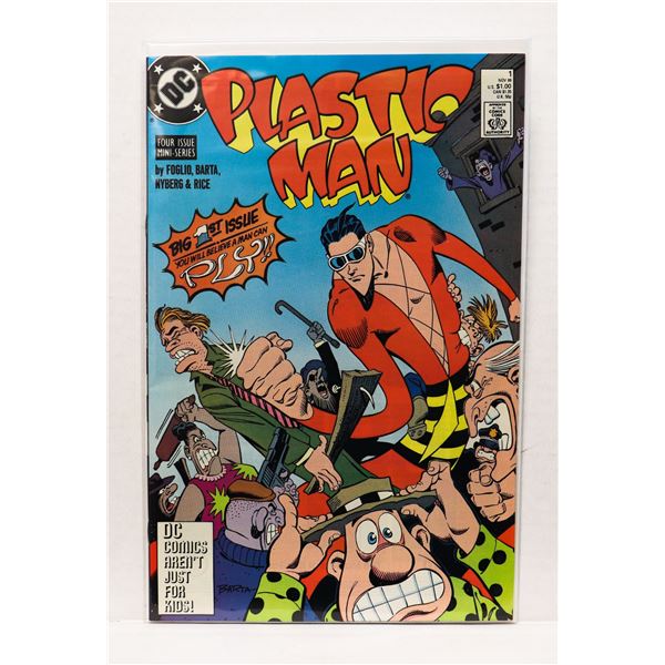 #1282 MARVEL COMICS PLASTIC MAN #1 NOV 1988
