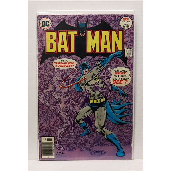 #1338 DC DETECTIVE COMICS BATMAN #283 JAN 1977