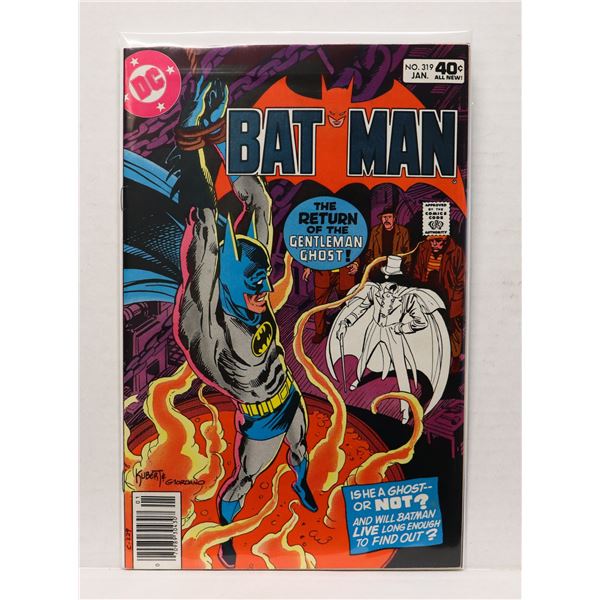 #1340 DC DETECTIVE COMICS BATMAN #319 JAN 1980