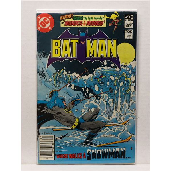 #1341 DC DETECTIVE COMICS BATMAN #337 JULY 1981