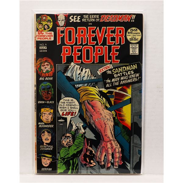 #1349 DC DETECTIVE COMICS FOREVER PEOPLE #9 1972
