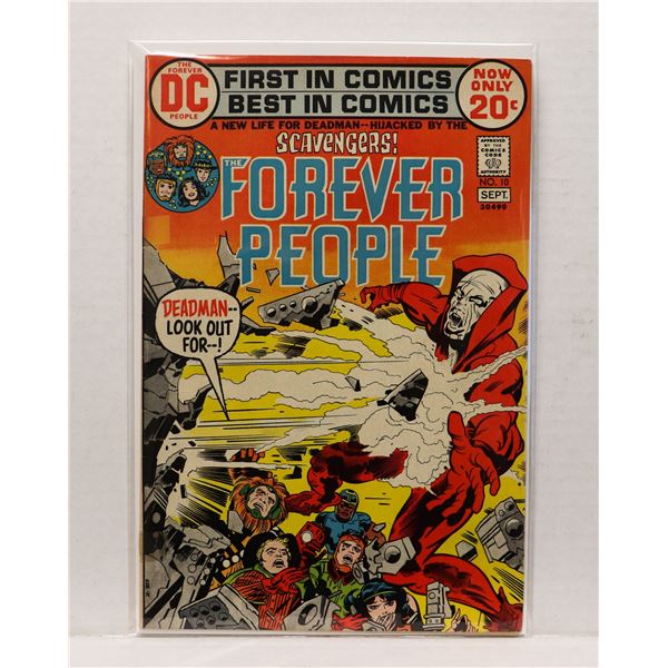 #1350 DC DETECTIVE COMICS FOREVER PEOPLE #10 1972