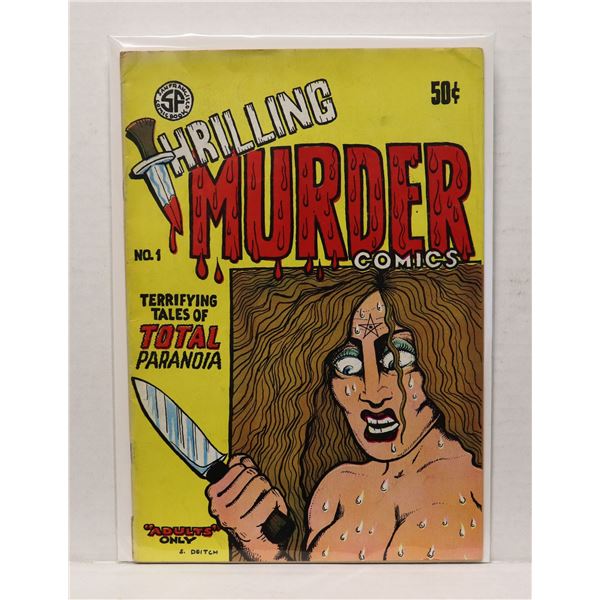 #1353 SAN FRANCISCO THRILLING MURDER COMICS #1