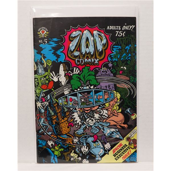 #1358 APEX NOVELTIES ZAP COMIX #5 1970