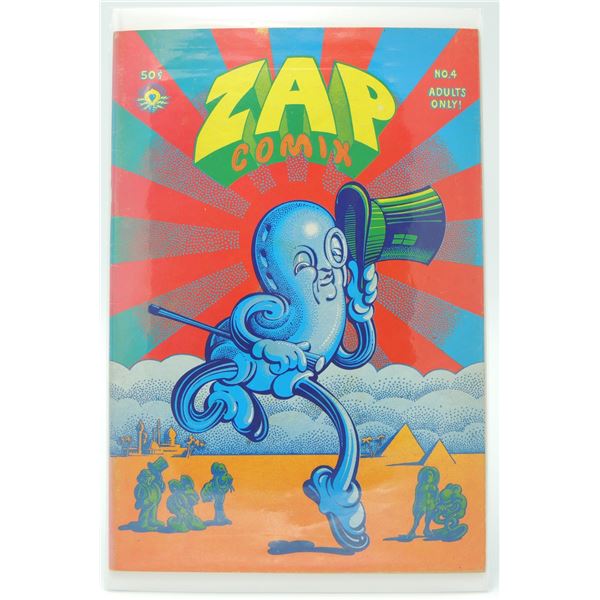 #1359  APEX NOVELTIES ZAP COMIX #4 1960S 1970S