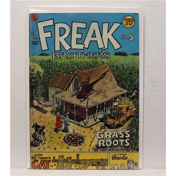 #1368 FABULOUS FURRY FREAK BROTHERS #5 1977