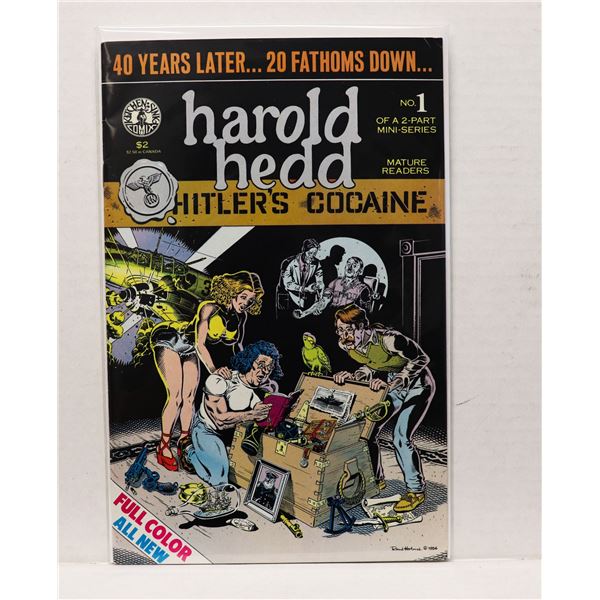 #1377 KITCHEN SINK HAROLD HEDD HITLERS COCAINE #1