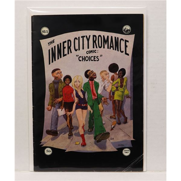 #1378 LAST GASP INNER CITY ROMANCE CHOICES #1 1972