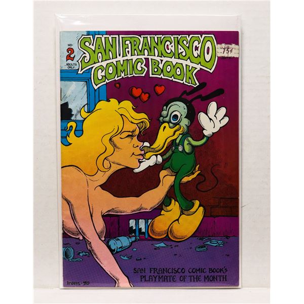 #1380 SAN FRANCISCO COMIC BOOK #2 1970 COMIX