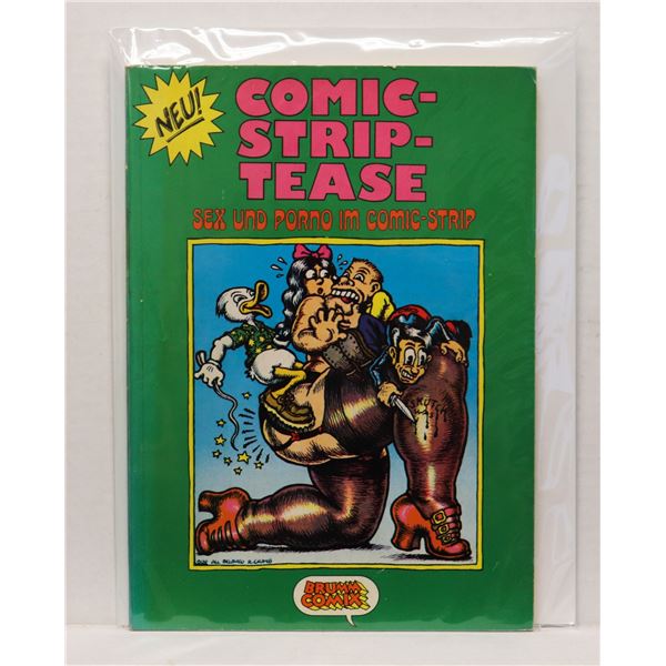 #1381 BRUMM COMIX COMIC STRIP TEASE CRUMB 1971