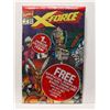 Image 1 : #1631 MARVEL COMICS X-FORCE #1 1991 SEALED W/ CARD