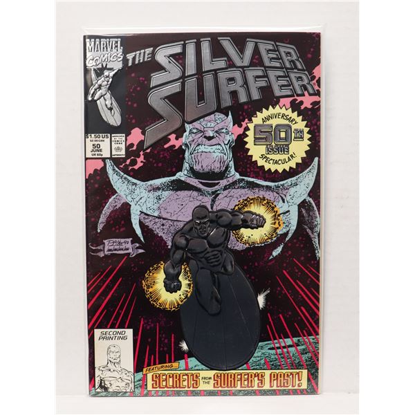 #1635 MARVEL COMICS SILVER SURFER #50 JUNE 1991
