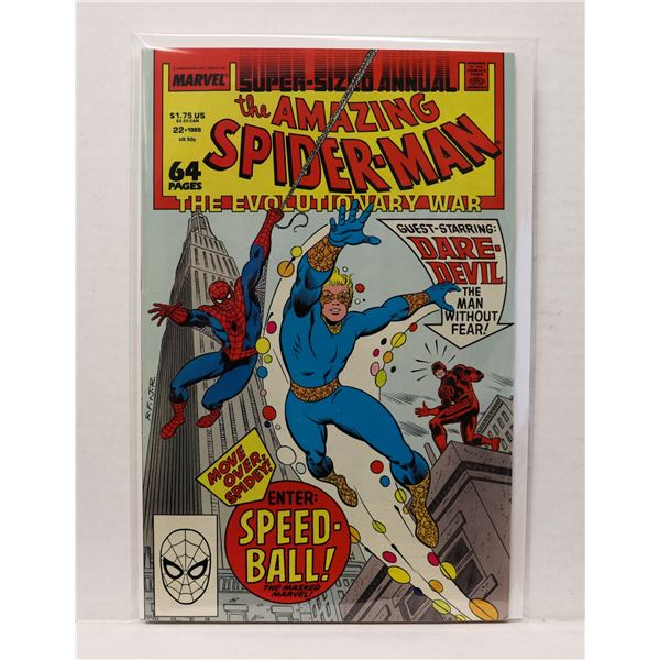 #1668 MARVEL  AMAZING SPIDER-MAN ANNUAL #22 1988