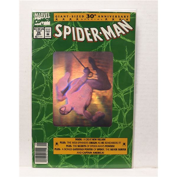 #1677 MARVEL COMICS SPIDER-MAN #26 1992 HOLO