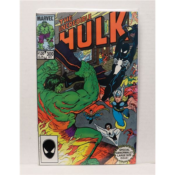 #1692 MARVEL COMICS INCREDIBLE HULK #300 OCT 1984