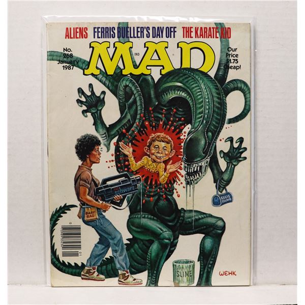 #1824 MAD MAGAZINE #268 JANUARY 1987 ALIENS