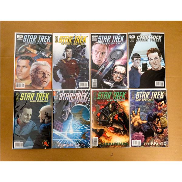 X8 STAR TREK COMICS
