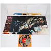 Image 1 : KISS 1977 POSTER RECORD INSERT SOLD W/ FREE NOW