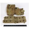 Image 1 : PAIR MILITARY POUCHES AND STRAP AND ISRAELI