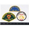 Image 1 : WATERLOO COUNTY POLICE BAND CLOTH PATCH SOLD W/