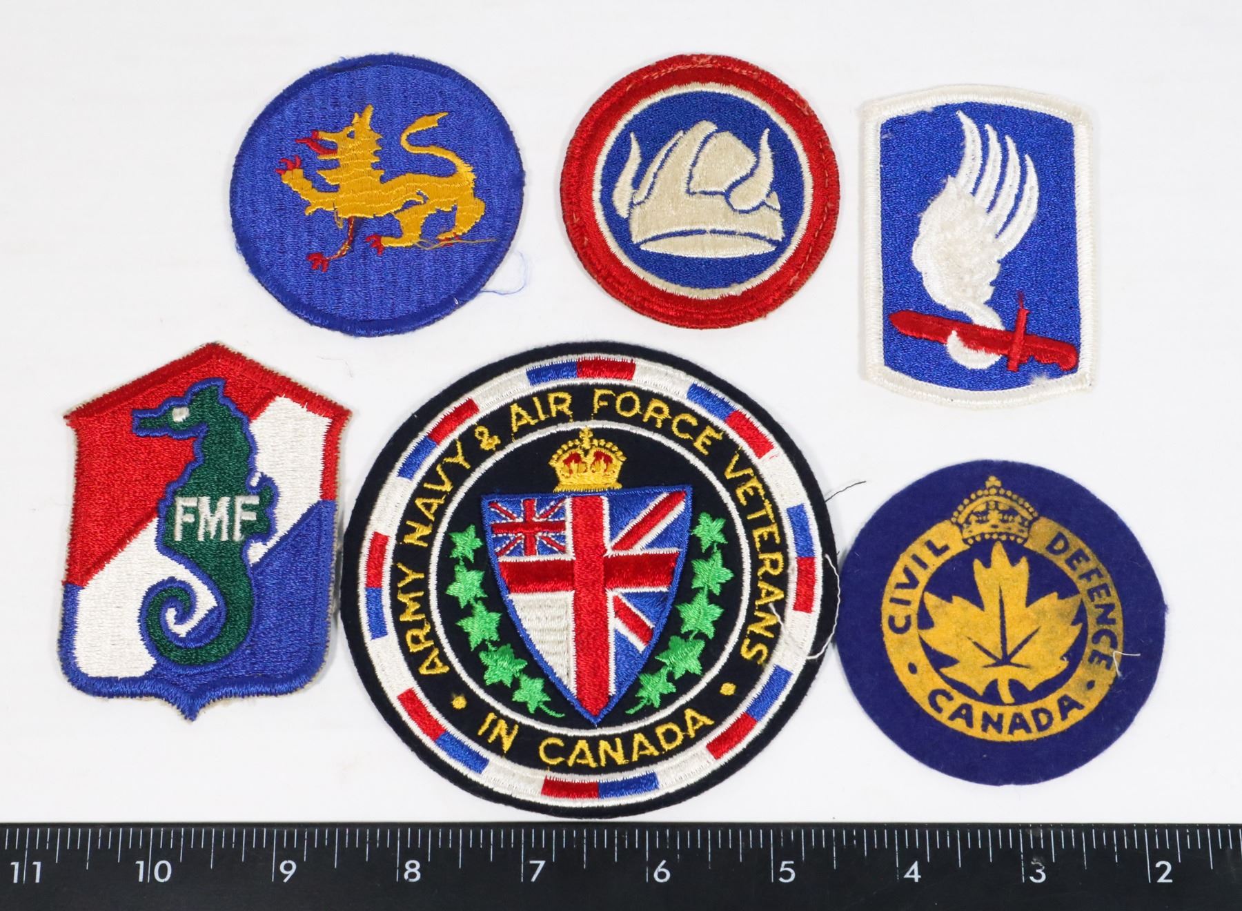 America Insigna PAIR AMERICAN MILITARY INSIGNIA UNITED STATES 13TH