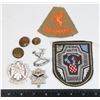 Image 1 : GERMAN EAGLE PATCH + SKARABORGS REGIMENT CLOTH