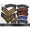 Image 1 : POLICE / MILITARY CHEVRON +STAR RANK INSIGNIA