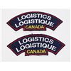 Image 1 : LOGISTICS CANADA SHOULDER TITLE CLOTH PAIR