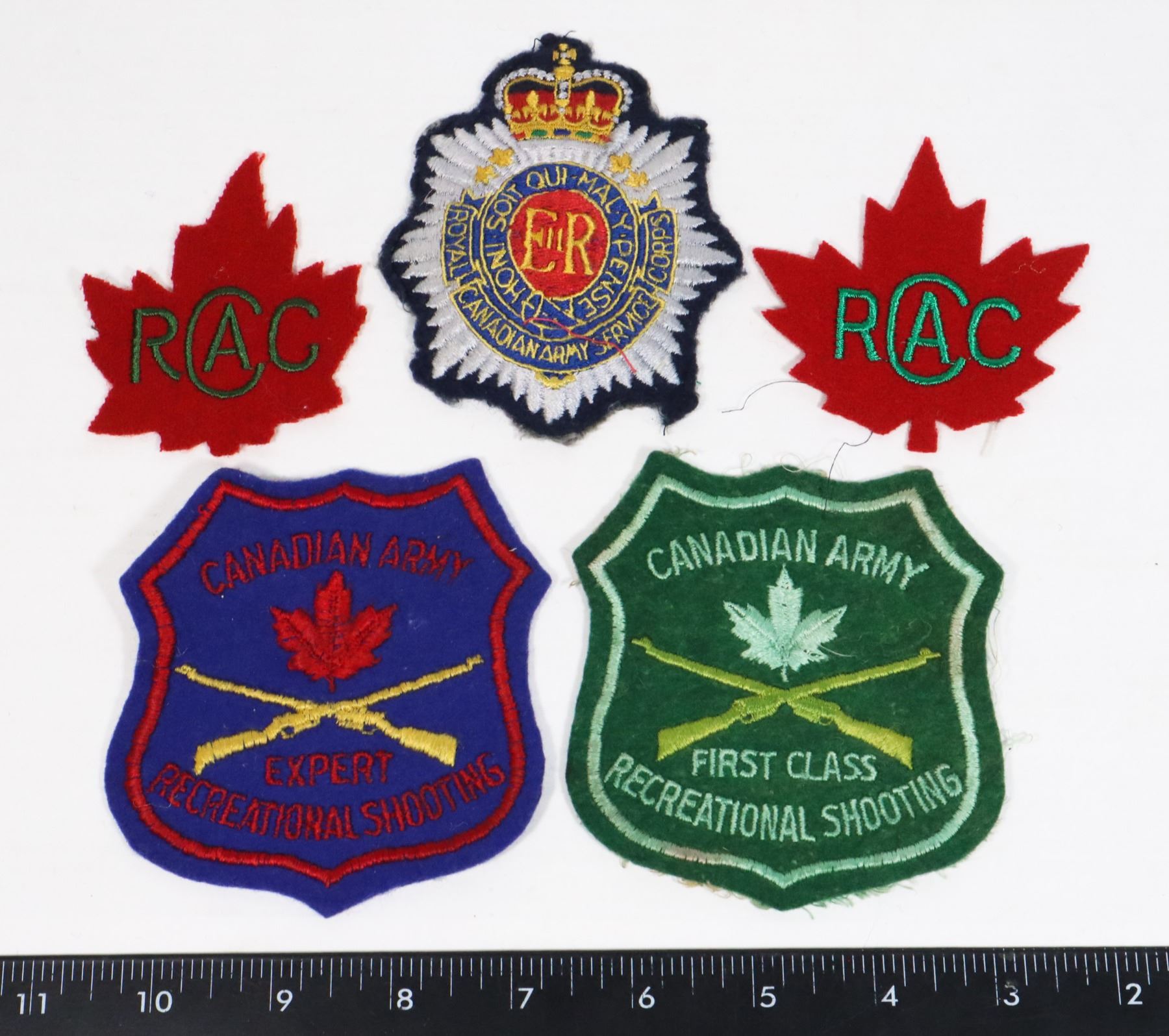 RCAC ROYAL CANADIAN ARMY CADETS CLOTH BADGE SOLD W