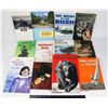 Image 1 : LOT OF ASSORTED BOOKS INCLUDES INTO THE WILD